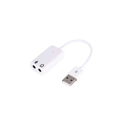 Carte Son USB 7.1 Externe Indépendante ( USB vers Audio/Jack) Ref A187