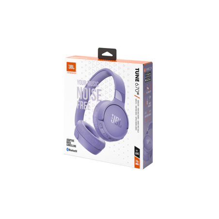 Casque Bluetooth JBL Tune 670NC - JBLT670NCPUR - Violet - Audio Ref A2