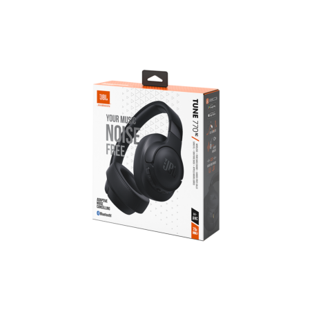 Casque Bluetooth JBL Tune 770NC - JBLT770NCBLK - Noir - Audio Ref A220