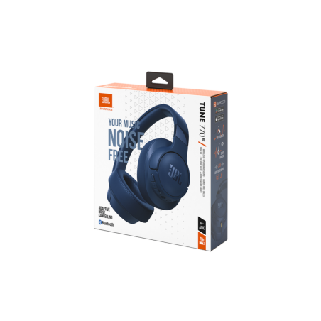 Casque Bluetooth JBL Tune 770NC - JBLT770NCBLU - Bleu - Audio Ref A221