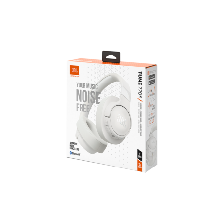 Casque Bluetooth JBL Tune 770NC - JBLT770NCWHT - Blanc - Audio Ref A22