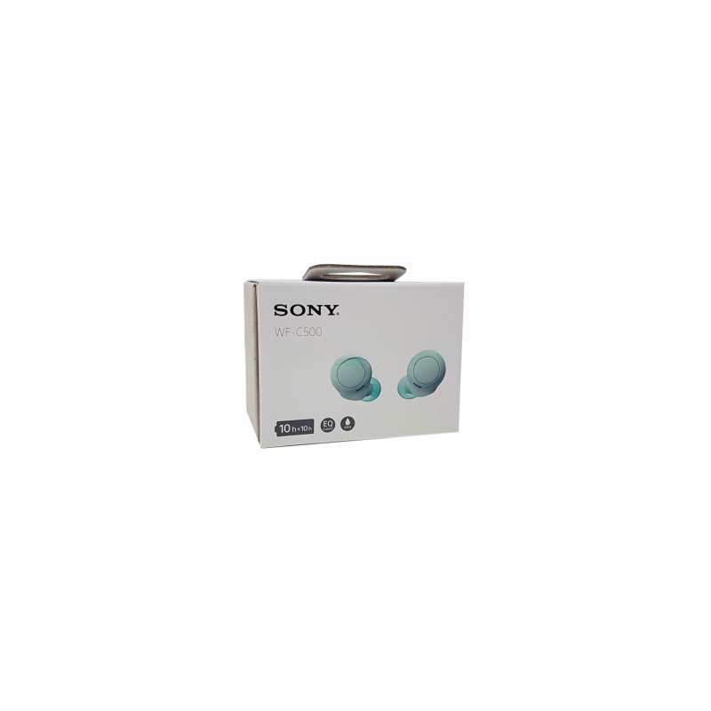 Ecouteurs intra-auriculaire Bluetooth IPX4 Sony WF-C500 - Vert