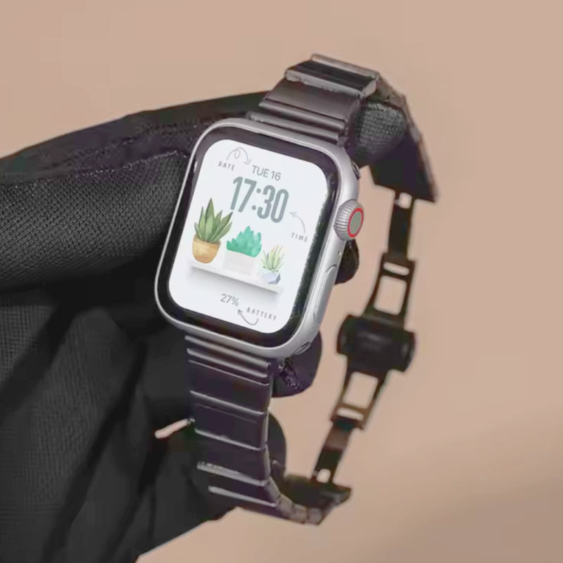 Watch Band ECO for Apple Watch – Black stainless steel