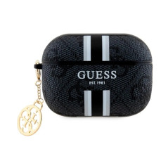 Coque GUESS AirPods 3 PU Charm noir | Smarty