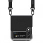 Araree Canvas Diary Case Galaxy Z Flip3 – Black with Adjustable Strap