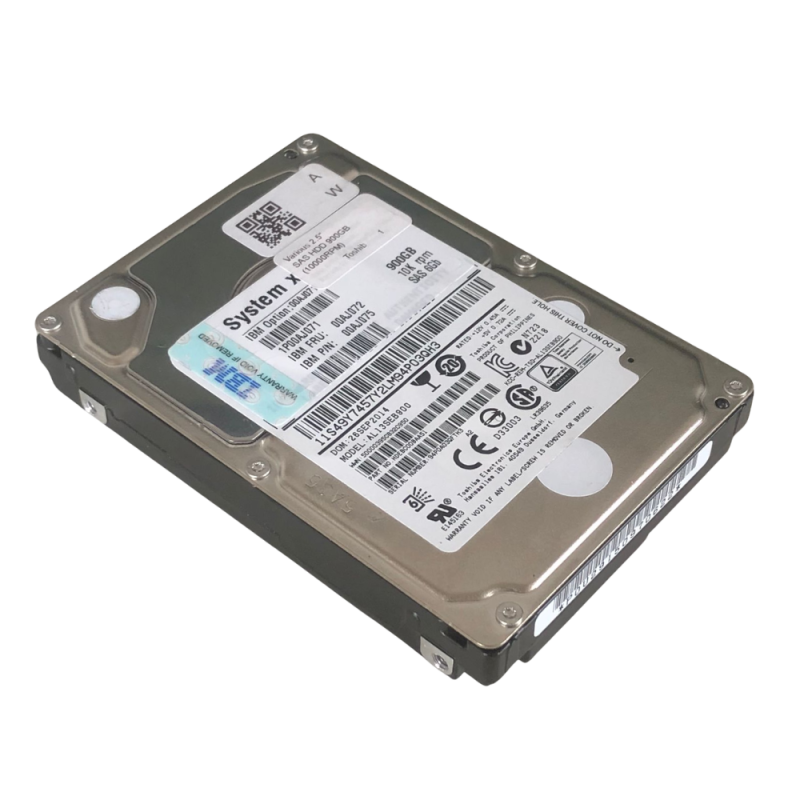 Hard Drive IBM System X 1P00AJ071 – 900 GB 10,000 RPM SAS Hard Drive IBM System X 1P00AJ071 – 900 GB 10,000 RPM SAS
