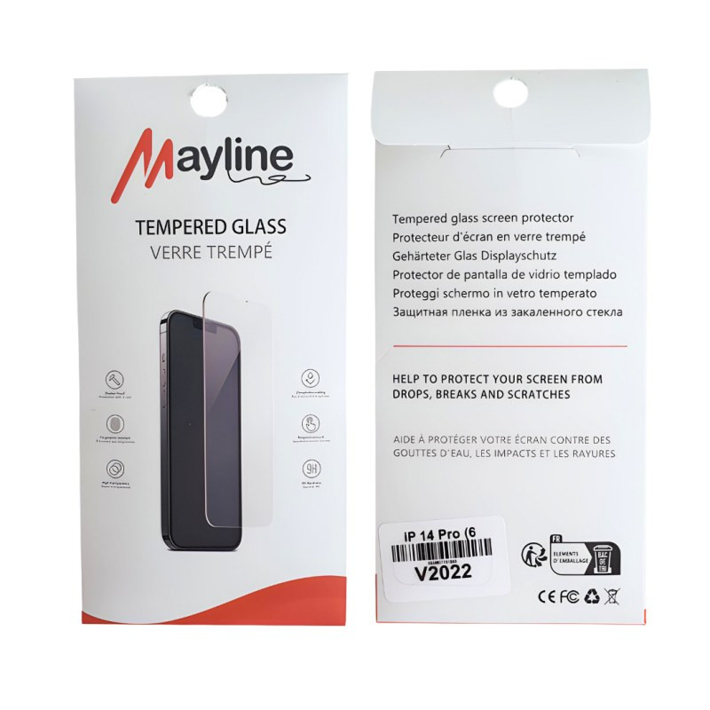 Mayline Verre trempé HD – pour iPhone Mayline Verre trempé HD – pour iPhone