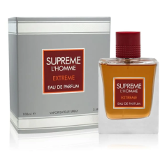 Eau de Parfum Fragrance World Supreme L'Homme Extreme - pour homme - 100ml · Smarty Paris Beauté