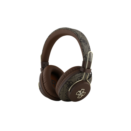 Casque PU sans Fil Bluetooth ENC avec Logo 4G Métal Guess GUBHS72P4FC4