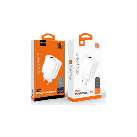 Chargeur Rapid 30W Wuw C208 - Alimentation Ref A2921 | Smarty Paris