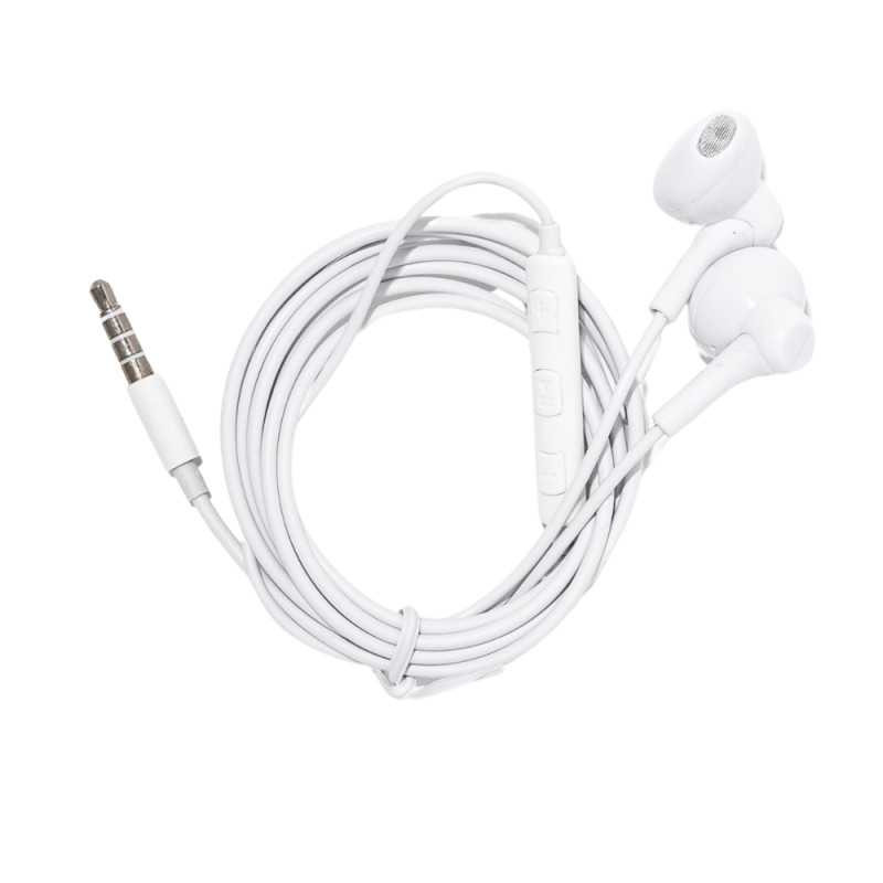 Hands-Free Earphones Mayline – 3.5mm Jack White Bulk Hands-Free Earphones Mayline – 3.5mm Jack White Bulk