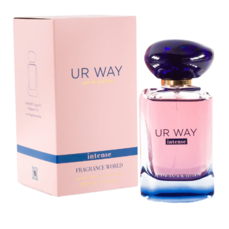 Eau de Parfum Fragrance World Ur Way Intense - pour femme - 100ml · Smarty Paris Beauté