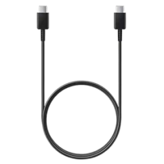 Câble Type-C / Type-C Samsung EP-DN980BBE - 1M - Noir (Vrac) - Aliment