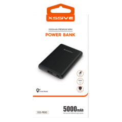 Mini Power Bank 5000mAh XSSIVE XSS-PB30 - Noir - Alimentation Ref A276