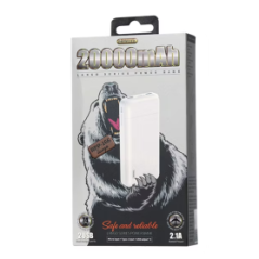 Power Bank 20000mAh REMAX RPP-166 - 4 Ports (2 USB, 1 Micro USB, 1 Typ