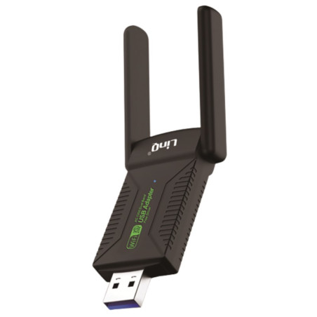 Carte réseau LinQ WL1204 – Wi‑Fi/Bluetooth USB 1300 M