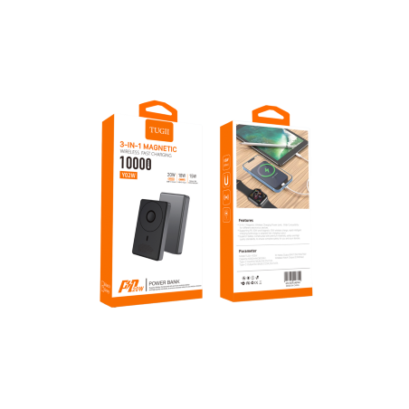 Power Bank Magsafe 10000mAh - WUW Y02W - Gris - Alimentation Ref A3035