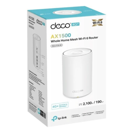 Mesh Wi-Fi System TP-Link Deco X10 – AX1500 Dual-Band Wi-Fi 6 White