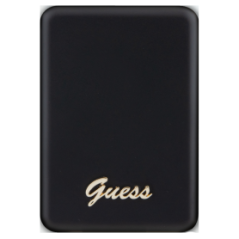 Power Bank Magsafe Logo Métal 5000mah 15W Guess GUPBM5ALGSGK - Noir -