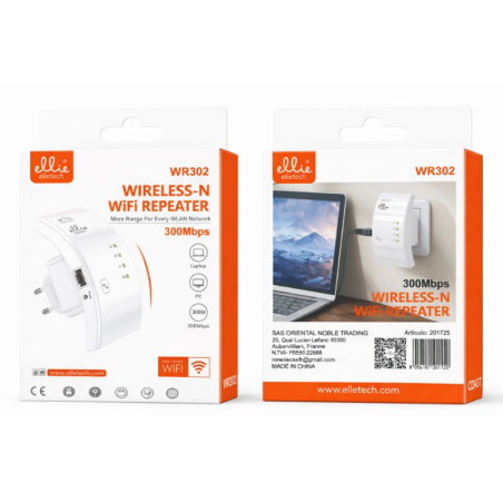 Répéteur Wi-Fi Ellietech WR302 300 Mbps | Smarty