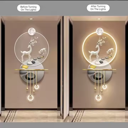 Tableau Décoratif LED - Fer Forgé - 50x106 cm · Smarty Paris