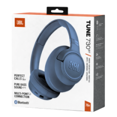 Casque Bluetooth JBL Tune 730BT - JBLT730BTBLU - Bleu - Audio Ref A343