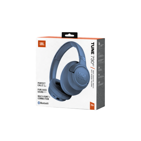 Casque Bluetooth JBL Tune 730BT - JBLT730BTBLU - Bleu - Audio Ref A343