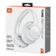 Casque Bluetooth JBL Tune 730BT - JBLT730BTWHT- Blanc - Audio Ref A343