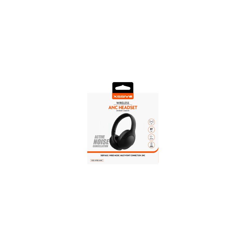 Casque Bluetooth Réduction de Bruit XSSIVE XSS-H11B - Noir