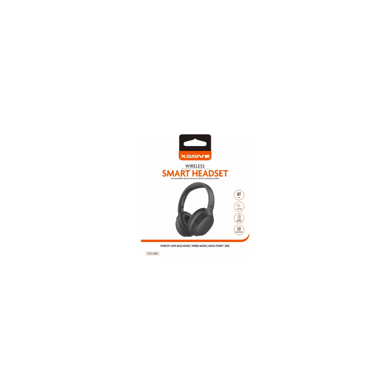 Casque Bluetooth Réduction de Bruit XSSIVE XSS-H8B - Noir