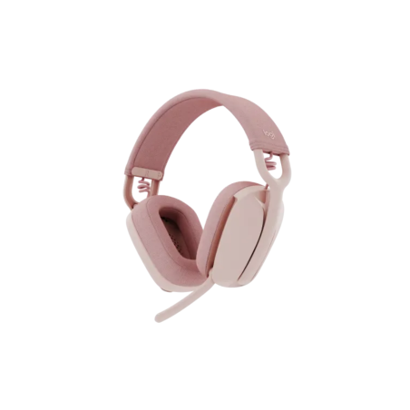 Casque Stéréo Bluetooth Logitech Zone Vibe 100 - Rose - Audio Ref A345