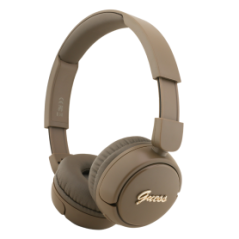Casque sans Fil Bluetooth avec Logo Métal GUESS GUBHV6SCW - Marron - A