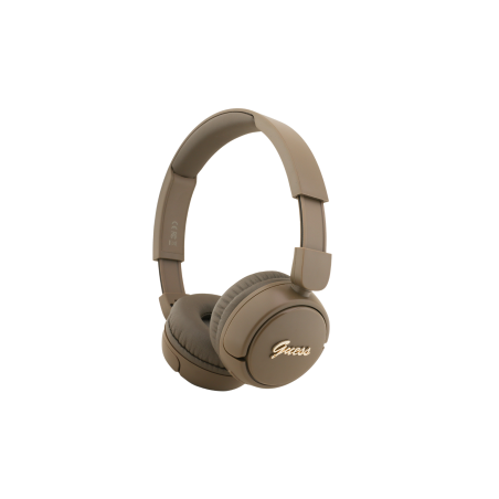 Casque sans Fil Bluetooth avec Logo Métal GUESS GUBHV6SCW - Marron - A