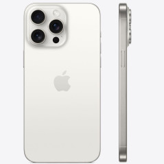 iPhone 15 Pro Max 256 Go Titane Blanc - Grade A (TVA Sur Marge)* — Reconditionné Garanti 12 mois · Smarty Paris
