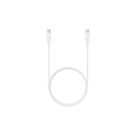 Câble Type-C / Type-C Samsung EP-DA705BWE - 1M - Blanc(Vrac) - Audio R