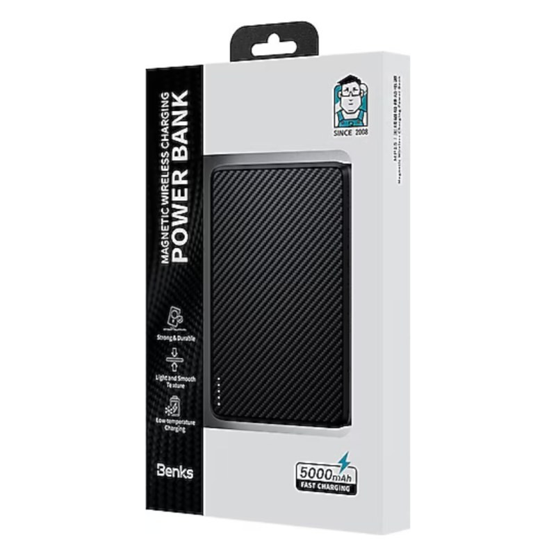 Power Bank Benks ArmorGo – 5,000mAh, Black Power Bank Benks ArmorGo – 5,000mAh, Black