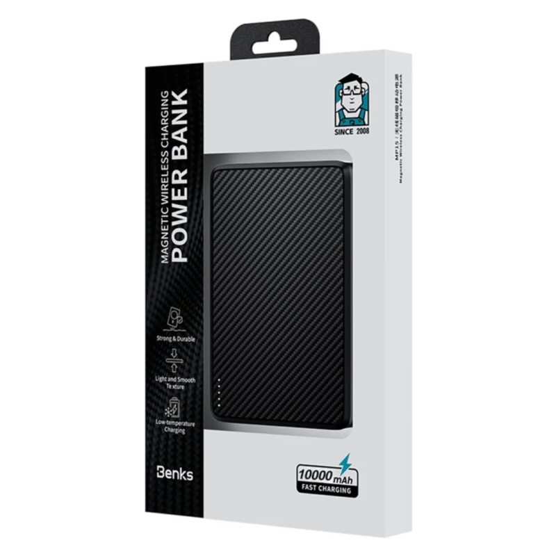 Power Bank Benks MP16 – MagSafe 10,000mAh Black Power Bank Benks MP16 – MagSafe 10,000mAh Black