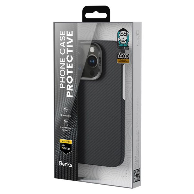 Coque Benks Armor Air 600D – fibre Kevlar DuPont pour iPhone