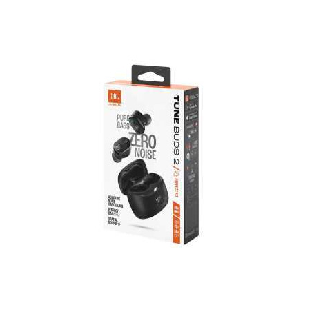 Écouteurs sans fil JBL Tune Buds 2 - JBLTBUDS2BLK - Noir - Audio Ref A