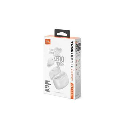 Écouteurs sans fil JBL Tune Buds 2 - JBLTBUDS2WHT - Blanc - Audio Ref