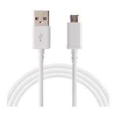 Câble Pour Realme Original-Micro USB Blanc 1M - Mémoires Ref A2992 | S
