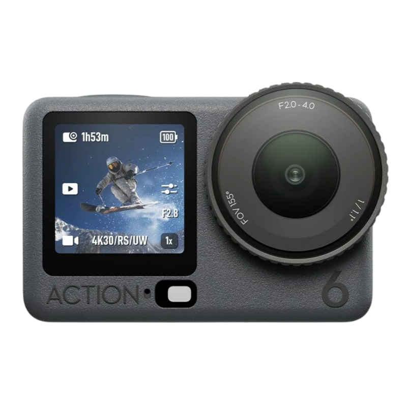 DJI Action Camera Osmo Action 6 Standard Combo – Black DJI Action Camera Osmo Action 6 Standard Combo – Black