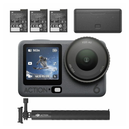 DJI Osmo Action 6 Adventure Combo | Smarty Paris