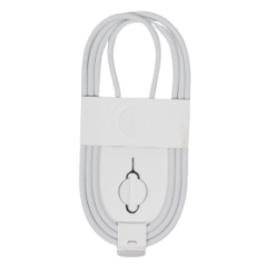 Câble USB‑C/USB-C Nylon Tressé 60 W avec Outil d'extraction carte SIM