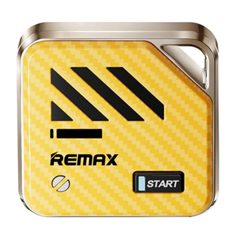 Localisateur d'objet 220 mAh REMAX RT-G2306 - Work with Apple Find My - Etanche - Jaune — REMAX · Smarty Paris 18e