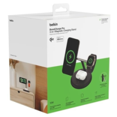Station de Recharge 3-en-1 Qi2 BELKIN 15W - WIZ023vfBK - Supports Ref