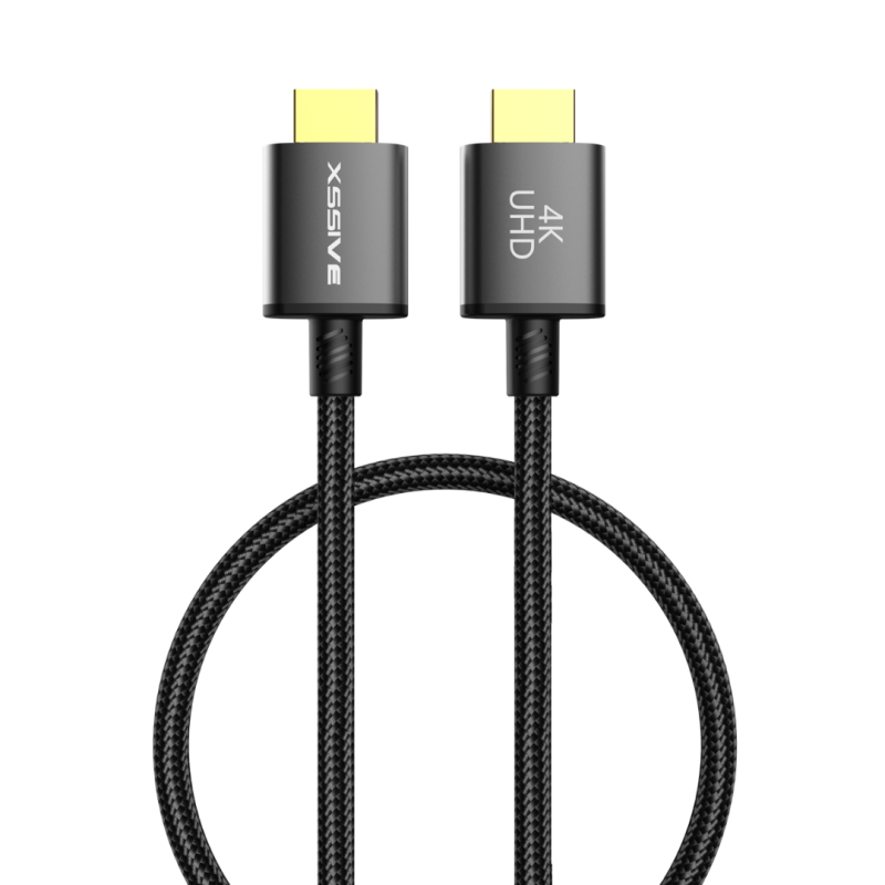 HDMI Cable XSSIVE XSS-4KHDMI2M – 4K 2m Black HDMI Cable XSSIVE XSS-4KHDMI2M – 4K 2m Black