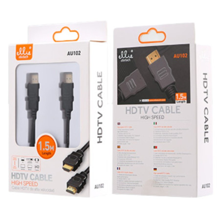 Câble HDMI Ellietech AU102 – 1,5 m