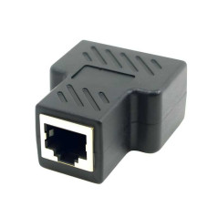 Black CAT6 RJ45 Network Extension | Smarty