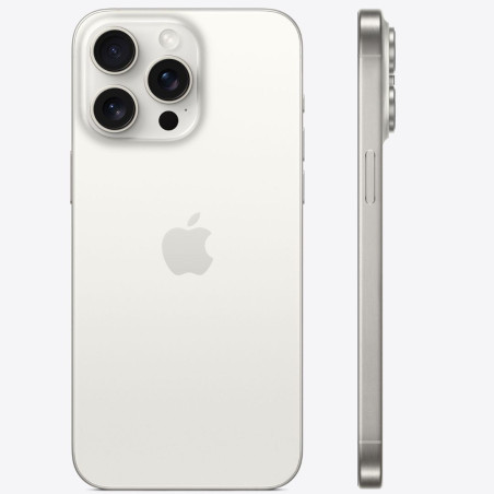 iPhone 15 Pro Max 256 Go Titane Blanc - Grade AB (TVA Sur Marge)* — Reconditionné Garanti 12 mois · Smarty Paris